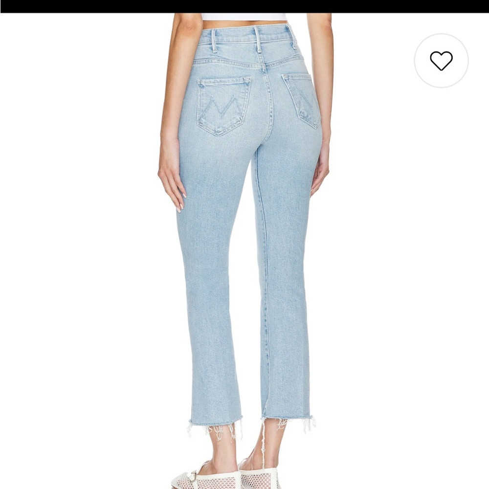 Mother Denim The Hustler Ankle Fray